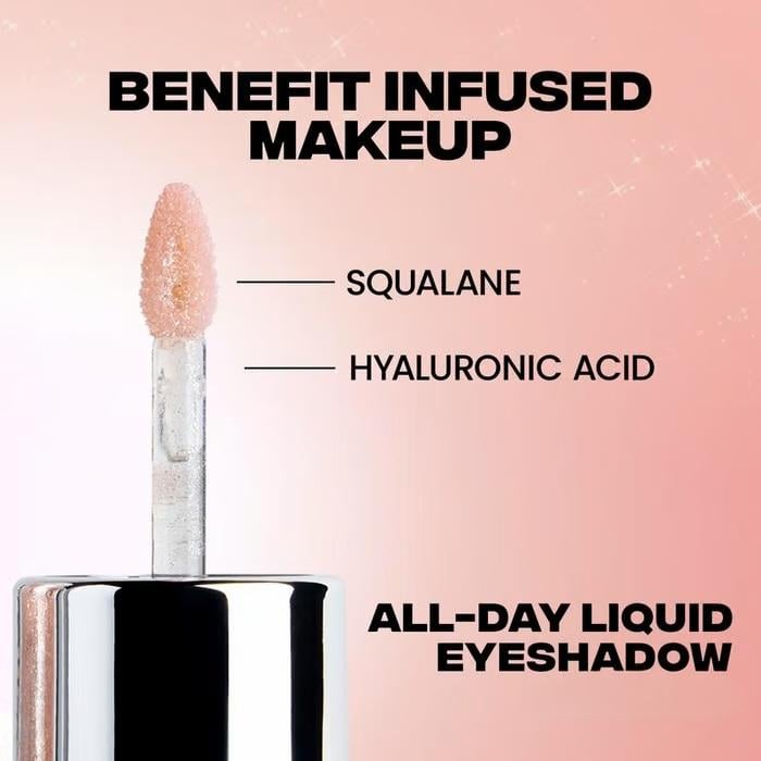 Long-lasting, crease-proof liquid eyeshadow