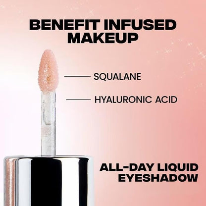 Long-lasting, crease-proof liquid eyeshadow