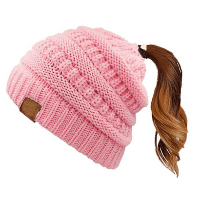 Women's Ponytail Beanie Hat
