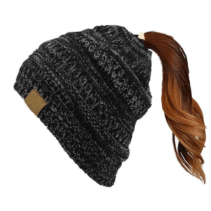 Women's Ponytail Beanie Hat