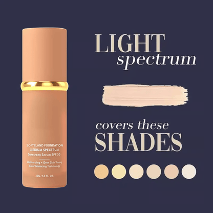 💖 Achieve Flawless Skin – 49% OFF – ✨Foundation 4 in 1 - Light Spectrum