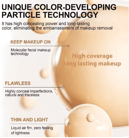 💖 Achieve Flawless Skin – 49% OFF – ✨Foundation 4 in 1 - Light Spectrum