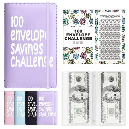🔥LAST DAY 49% OFF🔥--💸100 Envelope Saving Challenged Binder