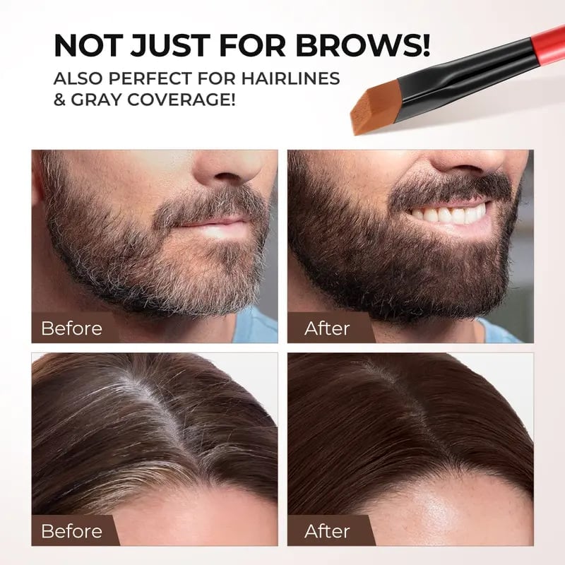 Eyebrow Tint Kit,Long-lasting Waterproof Sweat-proof Eyebrow Dye Paste Set