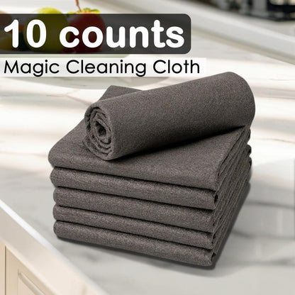 🔥Last Sale 49% OFF🔥10 Counts Magic Cleaning Cloth, Reuseable Thickened Streak Free Magic Cleaning Wipes