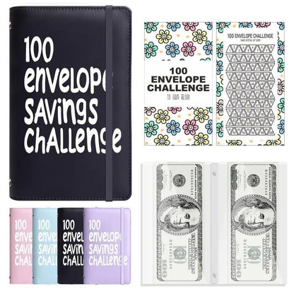 🔥LAST DAY 49% OFF🔥--💸100 Envelope Saving Challenged Binder