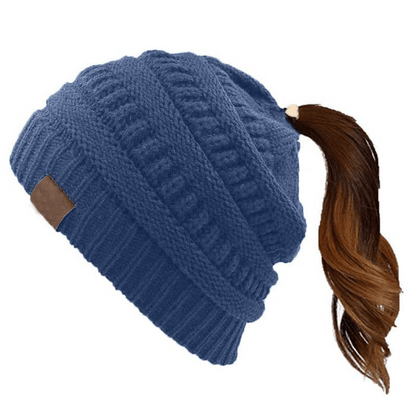 Women's Ponytail Beanie Hat