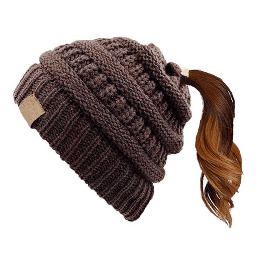 Women's Ponytail Beanie Hat